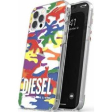 Diesel Aizmugurējais vāciņš Diesel  Diesel Clear Case Pride Camo AOP iPhone 12/12 Pro multikolor/colorful 44332