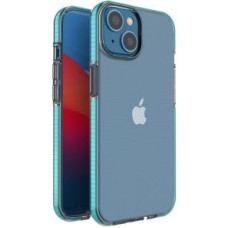 Hurtel Aizmugurējais vāciņš Hurtel  Spring Case case for iPhone 14 silicone case with a frame light blue