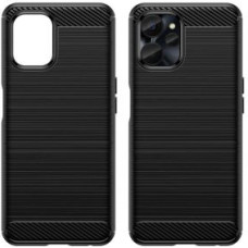 Hurtel Aizmugurējais vāciņš Hurtel  Carbon Case for Realme 10 5G / Realme 9i 5G Flexible Silicone Carbon Cover Black