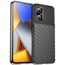 Hurtel Aizmugurējais vāciņš Hurtel  Thunder Case Xiaomi Poco M4 5G silicone armor case black