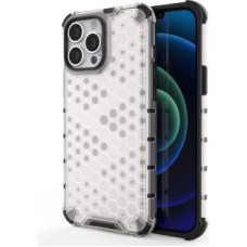 Hurtel Aizmugurējais vāciņš Hurtel  Honeycomb Case armor cover with TPU Bumper for iPhone 13 Pro Max transparent