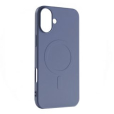 Hurtel Aizmugurējais vāciņš Hurtel  Liquid Silicone Case MagSafe for iPhone 16 - dark blue