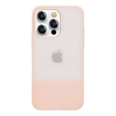 Kingxbar Aizmugurējais vāciņš Kingxbar  Kingxbar Plain Series case cover for iPhone 13 silicone cover pink