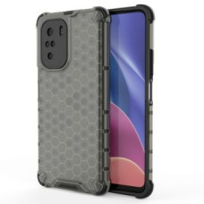 Hurtel Aizmugurējais vāciņš Hurtel  Honeycomb Case armor cover with TPU Bumper for Xiaomi Redmi K40 Pro+ / K40 Pro / K40 / Poco F3 black