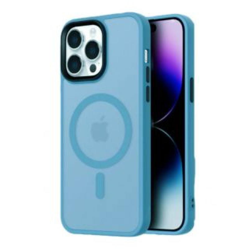 Hurtel Aizmugurējais vāciņš Hurtel  Fashion Case MagSafe for iPhone 16 Plus - light blue