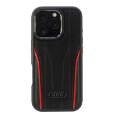 Audi Aizmugurējais vāciņš Audi  Audi Genuine Leather MagSafe iPhone 16 Pro 6.3