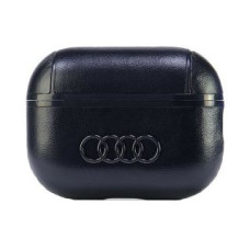 Audi Aizmugurējais vāciņš Audi  Audi Leather Big Logo AirPods Pro 2 cover czarny/black AU-APP2-GT/D3-BK