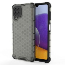 Hurtel Aizmugurējais vāciņš Hurtel  Honeycomb Case armor cover with TPU Bumper for Samsung Galaxy A22 4G black