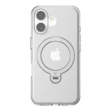 Torras Aizmugurējais vāciņš Torras  Torras Ostand Spin Case for iPhone 16 Plus (Transparent)