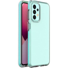 Hurtel Aizmugurējais vāciņš Hurtel  Spring Case for Samsung Galaxy A23 silicone cover with frame light blue