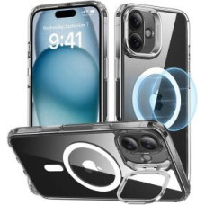 ESR Aizmugurējais vāciņš ESR  ESR Classic Hybrid (HaloLock) case with stand for iPhone 16 Plus (transparent)