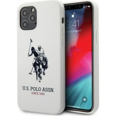 U.s. Polo Pu Aizmugurējais vāciņš U.S. Polo PU  US Polo USHCP12MSLHRWH iPhone 12/12 Pro 6,1