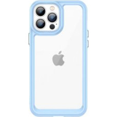 Hurtel Aizmugurējais vāciņš Hurtel  Outer Space Case for iPhone 12 Pro Max hard cover with gel frame blue