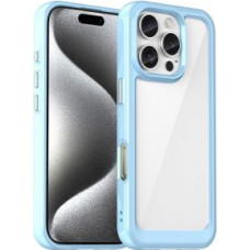 Hurtel Aizmugurējais vāciņš Hurtel  Outer Space Case with Gel Frame for iPhone 16 Pro Max - Blue