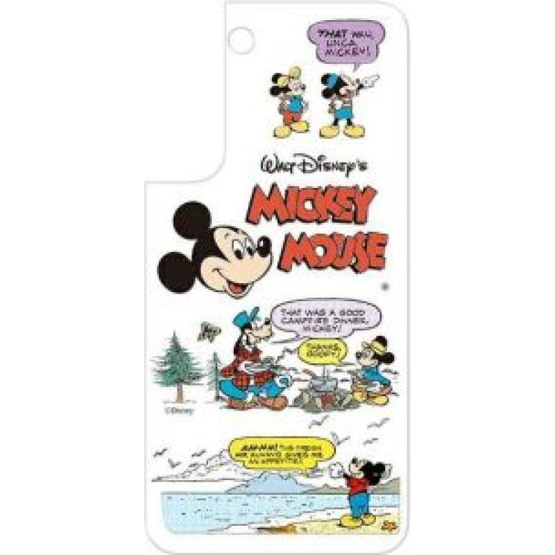 Samsung Aizmugurējais vāciņš Samsung  Panel Samsung GP-TOS906HIARW do etui Frame Cover do Galaxy S22+ Disney Mickey biały/white