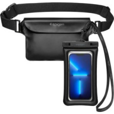 Spigen Aizmugurējais vāciņš Spigen  Spigen Universal Waterproof A621 Case&Waist Bag Black AMP04533