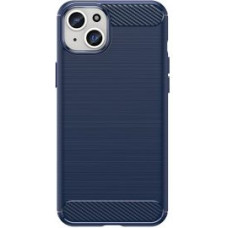 Hurtel Aizmugurējais vāciņš Hurtel  Flexible carbon pattern case for iPhone 15 Plus Carbon Case - blue