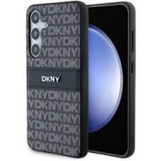 Dkny Aizmugurējais vāciņš DKNY  DKNY DKHCS24SPRTHSLK S24 S921  czarny/black hardcase Leather Mono Stripe&Metal Logo