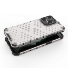 Hurtel Aizmugurējais vāciņš Hurtel  Honeycomb case for iPhone 14 Pro Max armored hybrid cover black