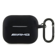 AMG Aizmugurējais vāciņš AMG  AMG AMAP2RBK AirPods Pro 2 (2022/2023) cover czarny/black Silicone White Logo