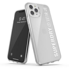 Superdry Aizmugurējais vāciņš SuperDry  SuperDry Snap iPhone 11 Pro Max Clear Ca se biały/white 41580