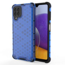 Hurtel Aizmugurējais vāciņš Hurtel - Honeycomb Case armor cover with TPU Bumper for Samsung Galaxy A22 4G blue