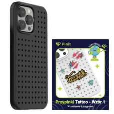 Palit Aizmugurējais vāciņš Palit  Zestaw Etui Pinit Dynamic + Tattoo Pin iPhone 14 Pro 6.1