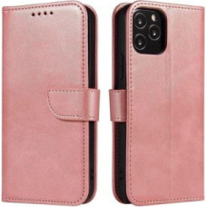 Hurtel Aizmugurējais vāciņš Hurtel  Magnet Case elegant flip cover case with stand function Xiaomi Redmi Note 11 Pro+ 5G (China) / 11 Pro 5G (China) / Mi11i HyperCharge / Poco X4 NFC 5G pink