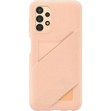 Samsung Aizmugurējais vāciņš Samsung  Etui Samsung EF-OA135TP A13 A135 brzoskwiniowy/peach Card Slot Cover