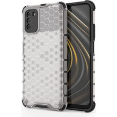 Hurtel Aizmugurējais vāciņš Hurtel  Honeycomb Case armor cover with TPU Bumper for Xiaomi Poco M3 transparent