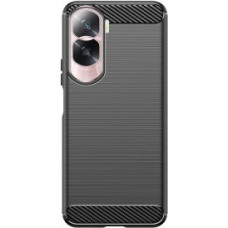 Hurtel Aizmugurējais vāciņš Hurtel  Carbon Case silicone case for Honor 90 Lite - black