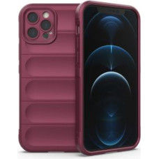 Hurtel Aizmugurējais vāciņš Hurtel  Magic Shield Case for iPhone 12 Pro flexible armored burgundy cover