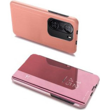 Hurtel Aizmugurējais vāciņš Hurtel  Clear View Case cover for Xiaomi Redmi K40 Pro+ / K40 Pro / K40 / Poco F3 pink