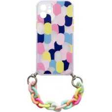 Hurtel Aizmugurējais vāciņš Hurtel  Color Chain Case gel flexible elastic case cover with a chain pendant for Samsung Galaxy A12 multicolour  (1)