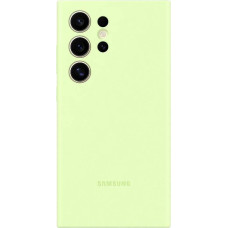 Samsung Aizmugurējais vāciņš Samsung - EF-PS928TGE Samsung Silicone Cover for Galaxy S24 Ultra Lime