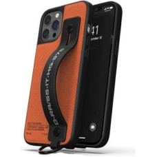 Diesel Aizmugurējais vāciņš Diesel  Diesel Handstrap Case Utility Twill iPhone 12 Pro Max czarno-pomarańczowy/black-orange 44289