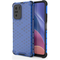 Hurtel Aizmugurējais vāciņš Hurtel  Honeycomb Case armor cover with TPU Bumper for Xiaomi Redmi K40 Pro+ / K40 Pro / K40 / Poco F3 blue