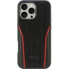 Audi Aizmugurējais vāciņš Audi  Audi Genuine Leather MagSafe iPhone 16 Pro Max 6.9