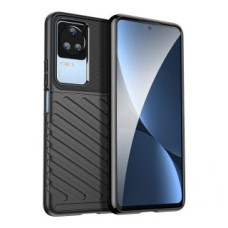 Hurtel Aizmugurējais vāciņš Hurtel  Thunder Case case for Xiaomi Poco F4 5G silicone armor case black