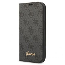 Apple Aizmugurējais vāciņš Apple - Guess PC/TPU 4G Metal Camera Outline Book Case for iPhone 14 Pro Black