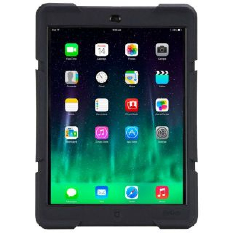 Apple Maciņš grāmata Apple  iPad Air  RUGGED GG600014 Black