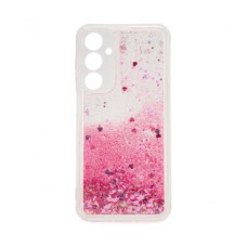 Ilike Aizmugurējais vāciņš iLike Samsung Galaxy A15 Silicone Case Water Glitter Pink