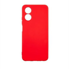 Beline Aizmugurējais vāciņš Beline  Beline Etui Silicone Oppo A17 czerwony/red