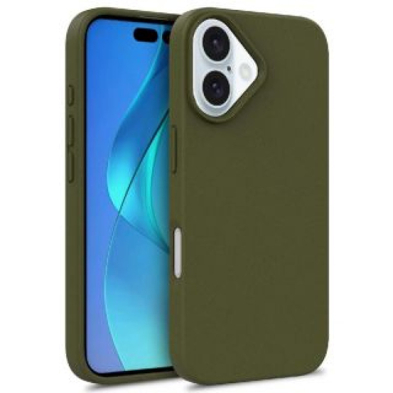 Hurtel Aizmugurējais vāciņš Hurtel  Multiple Color Wheat Case MagSafe for iPhone 16 Pro Max - dark green