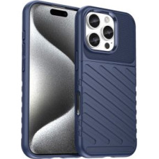 Hurtel Aizmugurējais vāciņš Hurtel  Thunder Case for iPhone 16 Pro Max Silicone Case - Blue