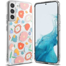 Ringke Aizmugurējais vāciņš Ringke  Ringke Fusion Design Armored Case Cover with Gel Frame for Samsung Galaxy S22 + (S22 Plus) transparent (Floral) (F593R31)