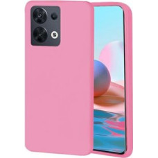 Beline Aizmugurējais vāciņš Beline  Beline Etui Candy Oppo Reno 8 jasnoróżowy/light pink