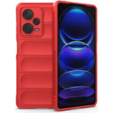 Hurtel Aizmugurējais vāciņš Hurtel  Magic Shield Case for Xiaomi Redmi Note 12 Pro+ flexible armored cover red