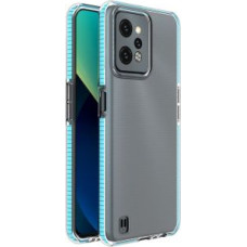 Hurtel Aizmugurējais vāciņš Hurtel  Spring Case for Realme C31 silicone cover with frame light blue