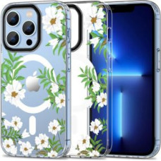 Tech-Protect Aizmugurējais vāciņš Tech-Protect  Tech-Protect MagMood MagSafe case for iPhone 13 Pro Max - daisies with leaves